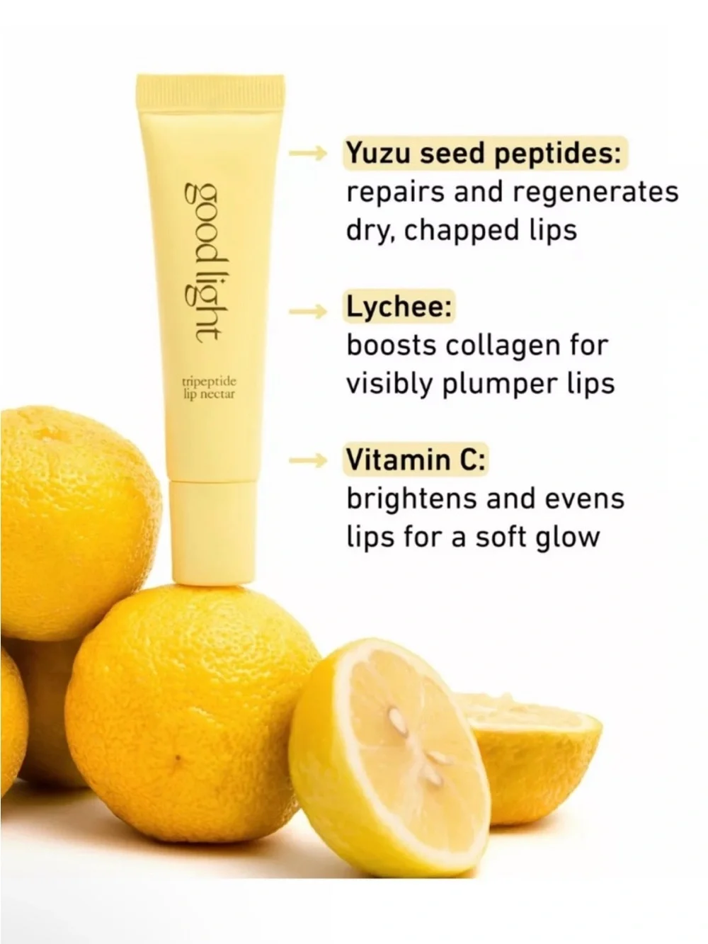 GoodLight Tripeptide Lip Nectar 0.3oz BRAND NEW